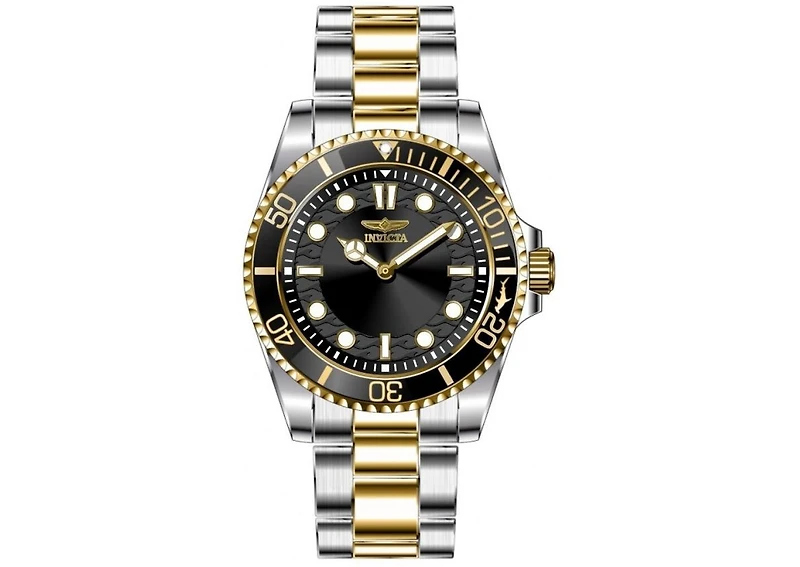 Invicta Men's Pro Diver Quartz PC20S Brass Dial Watch
