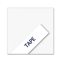 Brother P-Touch TzEFA3 0.47 in. x 9.8 ft. TZ Industrial Series Fabric Iron-On Tape