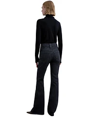 Scalpers Women's Bootcut Jeans Buttons