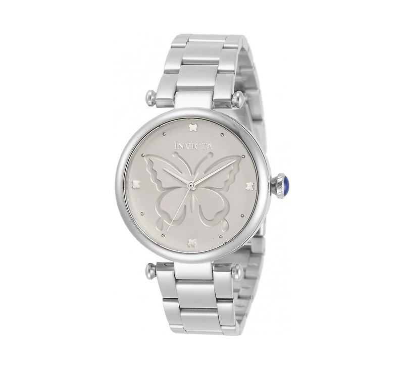 Invicta Women's 33232 Wildflower Quartz PC21AF Mother of Pearl, Metal Dial Watch