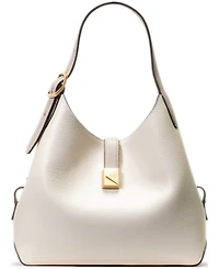 Kate Spade New York Deco Pebbled Leather Crossbody Tote Bag