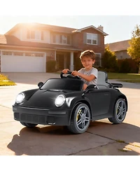 Slickblue Ride-On Car for Kids, Licensed with Remote Control and Music