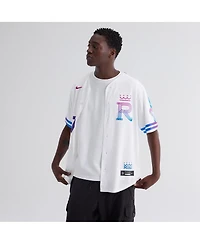 Nike Men's Bobby Witt Jr. White Kansas City Royals 2026 Connect Stadium Jersey