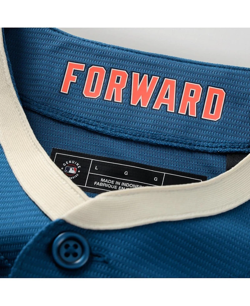 Nike Men's Jackson Chourio Mineral Blue Milwaukee Brewers 2026 City Connect Stadium Jersey