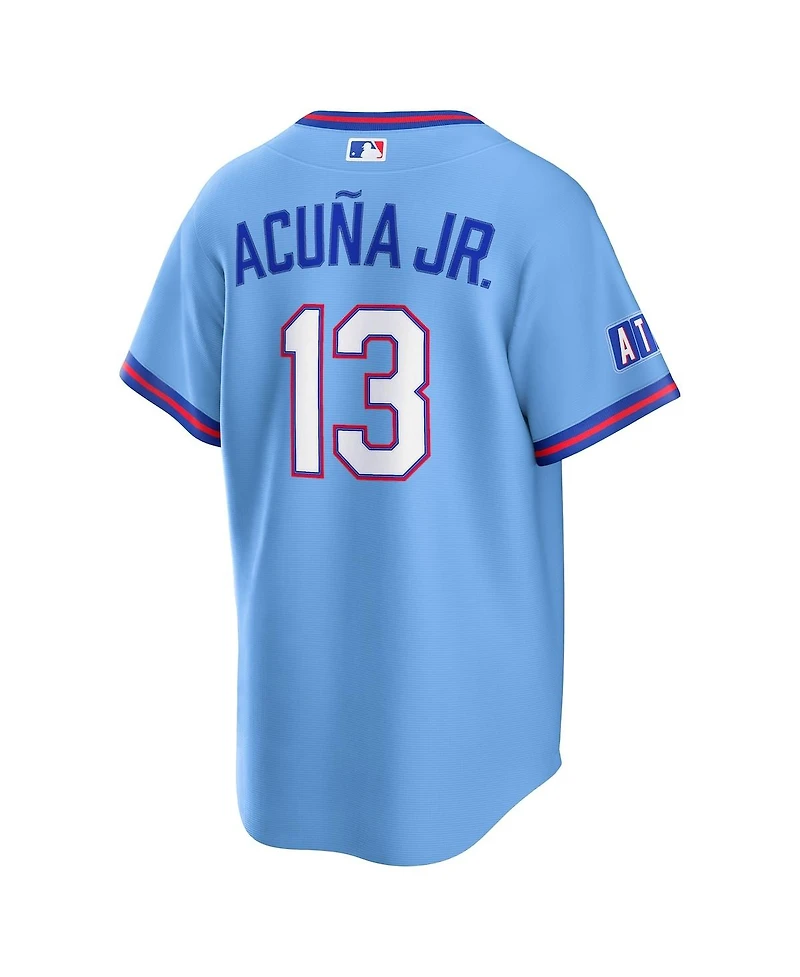 Nike Men's Ronald Acuna Jr. Powder Blue Atlanta Braves 2026 City Connect Stadium Jersey