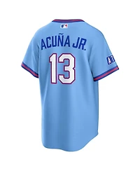 Nike Men's Ronald Acuna Jr. Powder Blue Atlanta Braves 2026 City Connect Stadium Jersey
