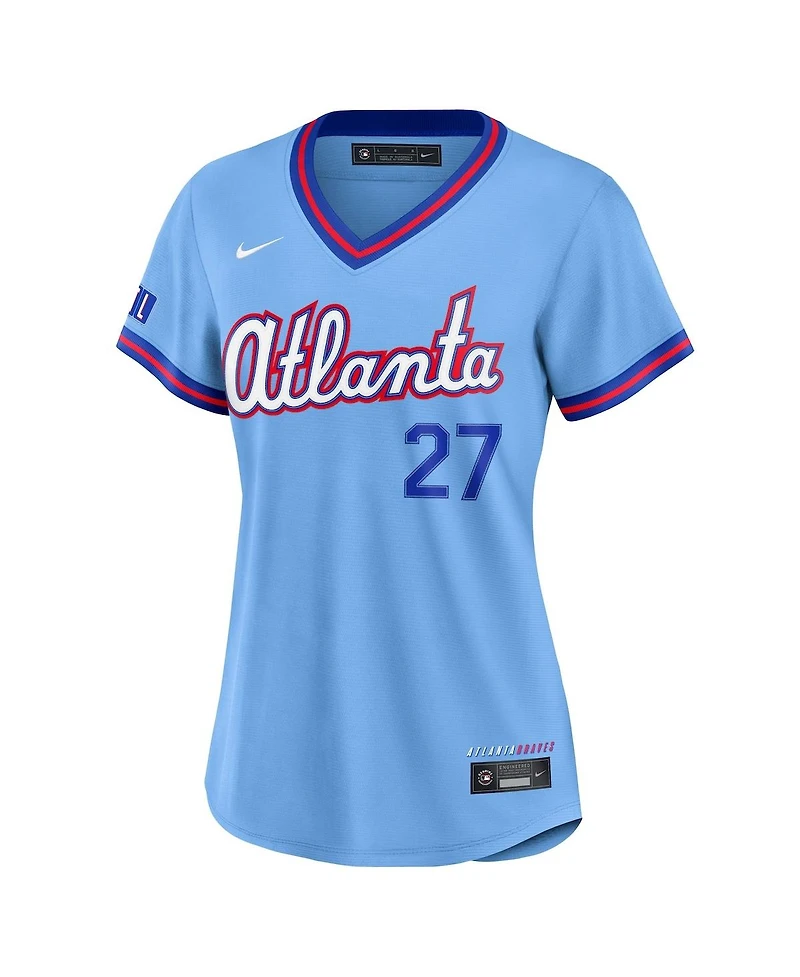 Nike Women's Austin Riley Powder Blue Atlanta Braves 2026 City Connect Stadium Jersey