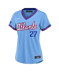 Nike Women's Austin Riley Powder Blue Atlanta Braves 2026 City Connect Stadium Jersey