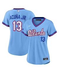Nike Women's Ronald Acuna Jr. Powder Blue Atlanta Braves 2026 City Connect Stadium Jersey