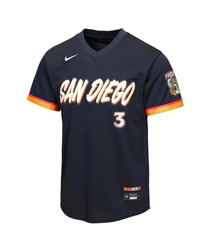 Nike Big Boys and Girls Jackson Merrill Black San Diego Padres 2026 City Connect Stadium Jersey