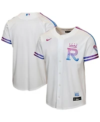 Nike Big Boys and Girls White Kansas City Royals 2026 Connect Stadium Jersey