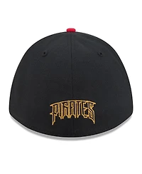 New Era Men's Gold/Black Pittsburgh Pirates 2026 City Connect M-Crown 39THIRTY Flex Hat