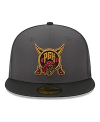 New Era Men's Gold/Black Pittsburgh Pirates 2026 City Connect Batting Practice 59FIFTY Fitted Hat