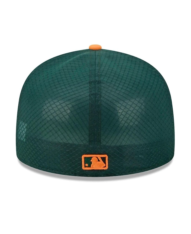 New Era Men's Dark Green/Orange Baltimore Orioles 2026 City Connect Batting Practice 59FIFTY Fitted Hat