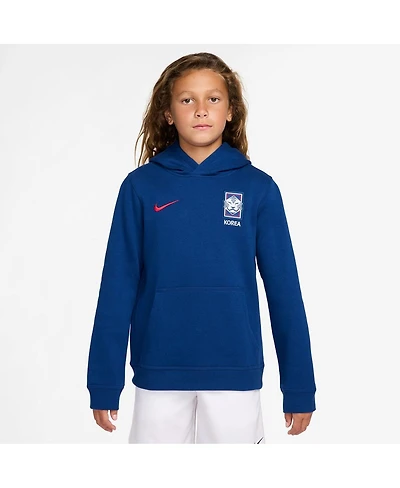 Nike Big Boys and Girls Blue South Korea National Team Club Hoodie