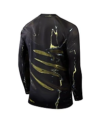 Jordan Men's Black Paris Saint-Germain 2025/26 Fifth Stadium Replica Long Sleeve Jersey