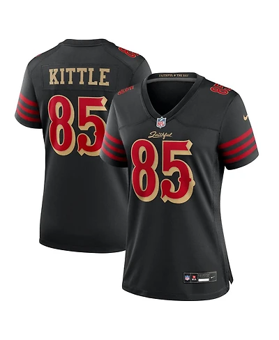 Nike Women's George Kittle Black San Francisco 49ers 2025 Rivalries Collection Game Jersey