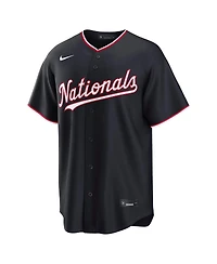 Nike Men's James Wood Navy Washington Nationals Alternate Replica Jersey