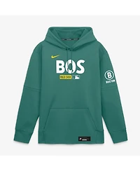 Nike Men's Green Boston Red Sox Authentic Collection City Connect Therma-fit Hoodie