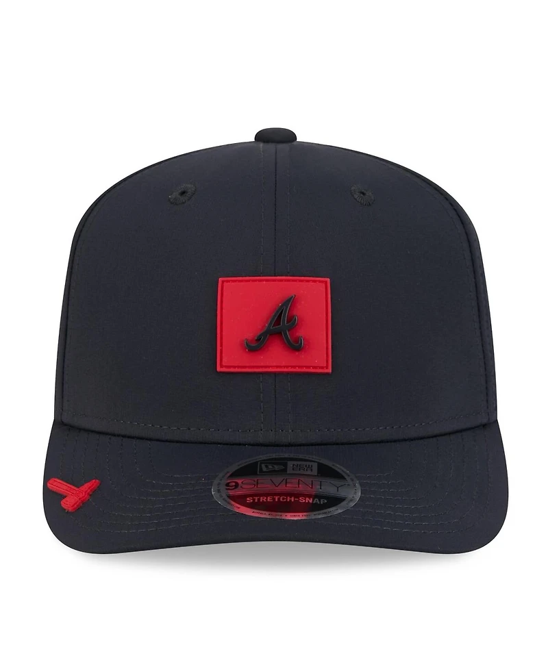 New Era Men's Navy Atlanta Braves 2026 Clubhouse 9SEVENTY Adjustable Hat