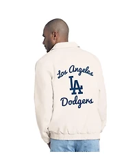 Starter Men's White Los Angeles Dodgers Franchise Lightweight Full-Zip Jacket