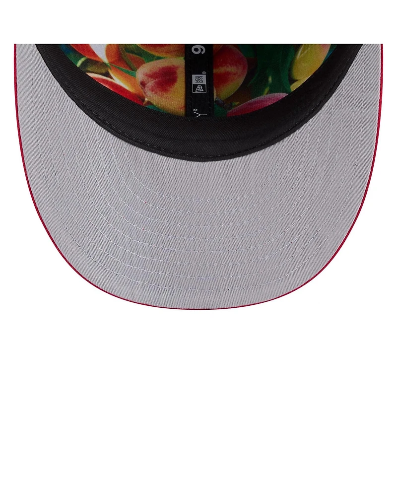 New Era Men's Black/Red Atlanta Falcons 2026 Nfl Draft On Stage Pre-Curved 9FIFTY Snapback Hat