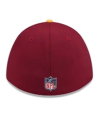 New Era Men's Burgundy/Gold Washington Commanders 2026 Nfl Draft 39THIRTY M-Crown Flex Hat