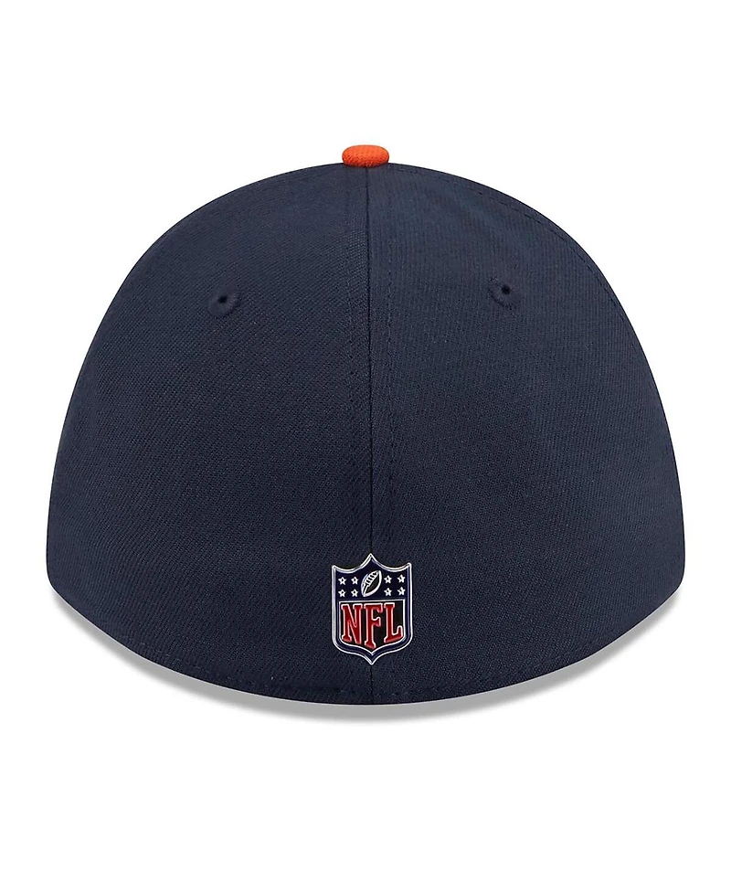 New Era Men's Navy/Orange Chicago Bears 2026 Nfl Draft 39THIRTY M-Crown Flex Hat