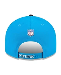 New Era Men's Blue/Black Carolina Panthers 2026 Nfl Draft On Stage Pre-Curved 9FIFTY Snapback Hat