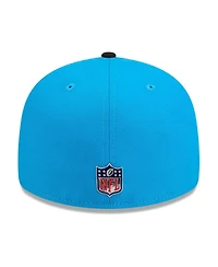 New Era Men's Blue/Black Carolina Panthers 2026 Nfl Draft Pre-Curved 59FIFTY Fitted Hat