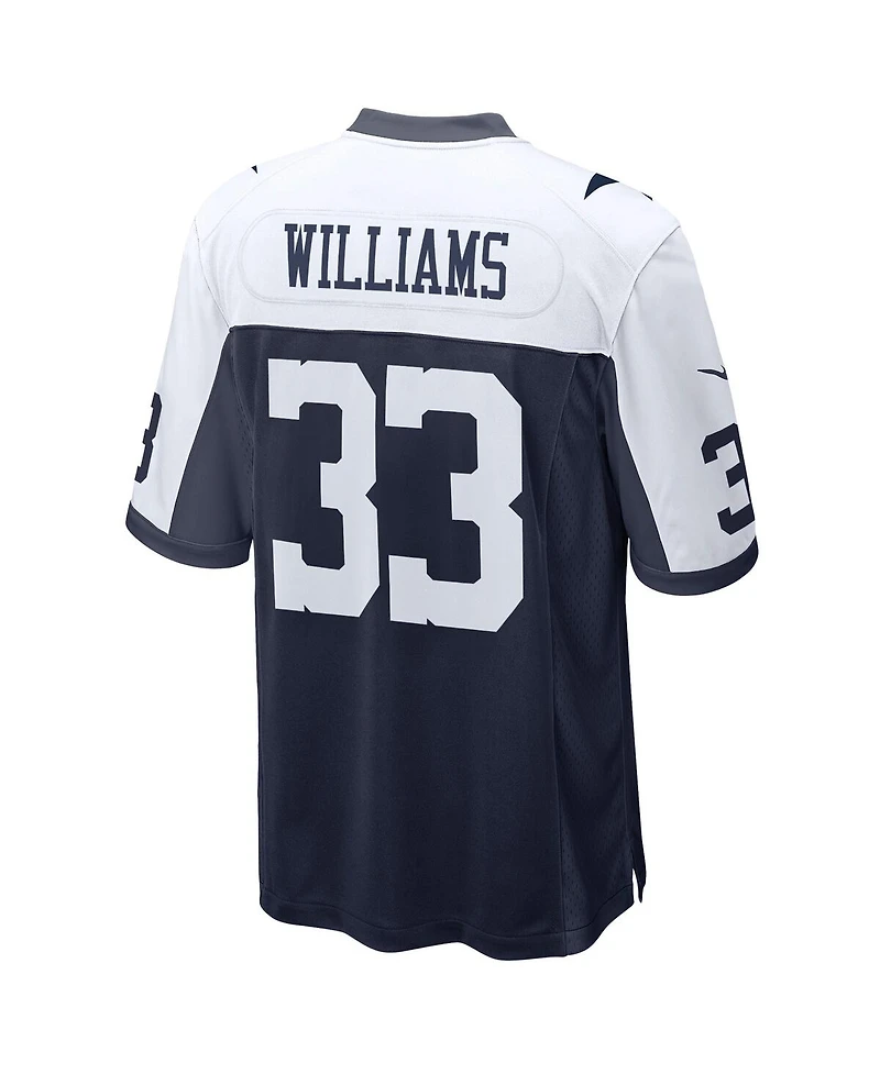 Nike Men's Javonte Williams Navy Dallas Cowboys Alternate Game Jersey