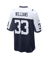 Nike Men's Javonte Williams Navy Dallas Cowboys Alternate Game Jersey