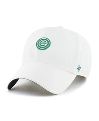 '47 Brand Men's White Chicago Cubs Elevated Greens Clean Up Adjustable Hat