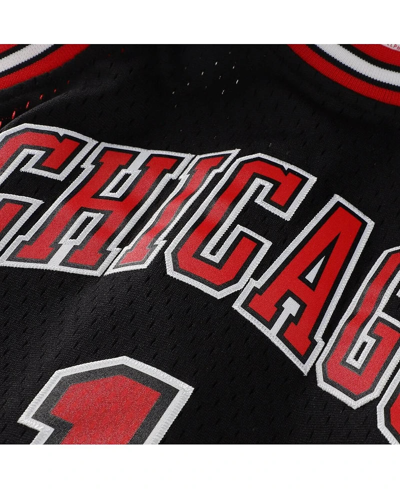 Mitchell Ness Big Boys and Girls Derrick Rose Black Chicago Bulls 2010/11 Hardwood Classics Swingman Jersey