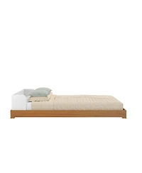 Max and Lily Mid-Century Modern Twin Floor Bed