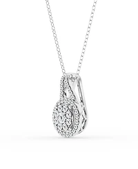 Diamond Pendant 18" Necklace (1/2 ct. t.w.) in Sterling Silver