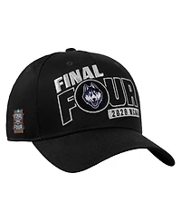 Nike Men's Black UConn Huskies 2026 Ncaa Men's Basketball Tournament March Madness Final Four Locker Room Adjustable Hat