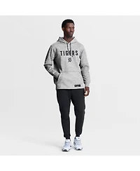 Nike Men's Heather Charcoal Detroit Tigers Authentic Collection Therma-fit Hoodie