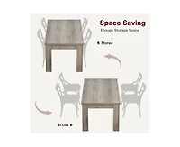 gaomon 4-6 Person 63" Farmhouse Rectangular Dining Table