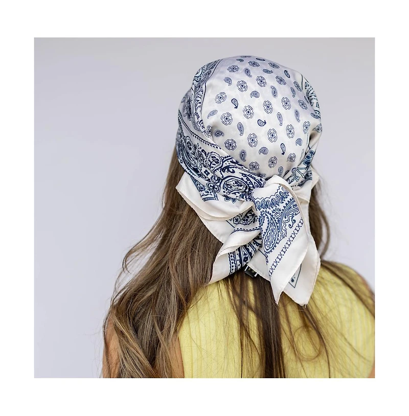 Headbands of Hope Women's Satin Paisley Headscarf