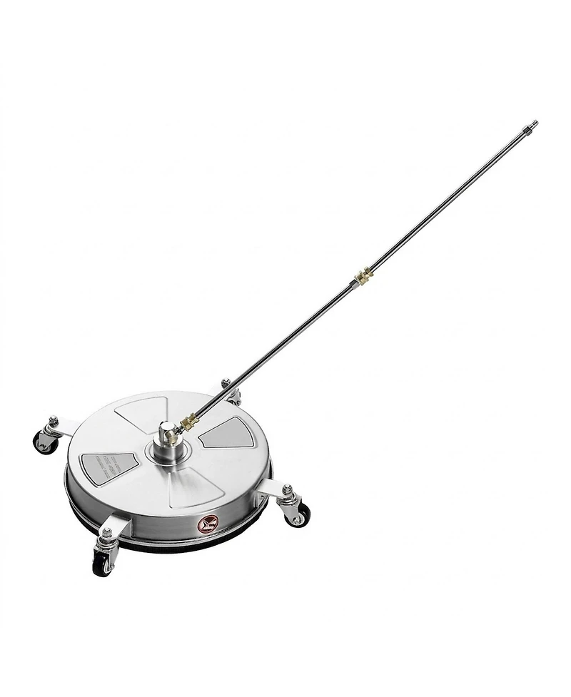 Sugift Pressure Washer Surface Cleaner, 15" Stainless Steel, 4000 Max Psi, for Concrete