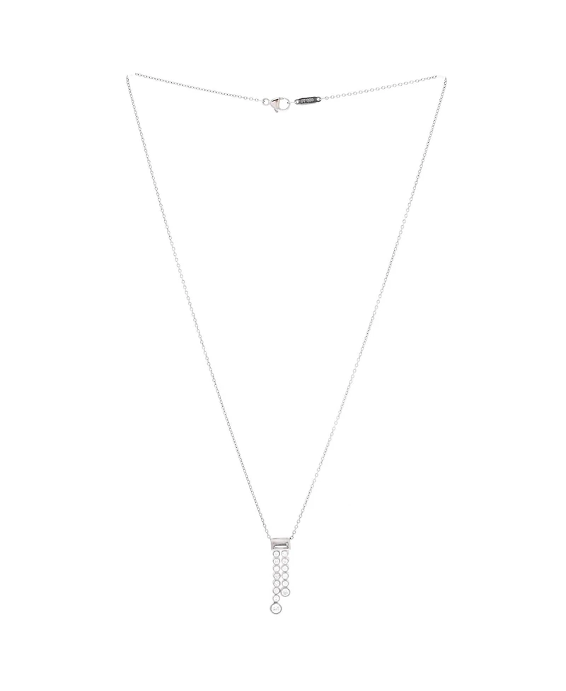 Pre-Owned Tiffany and Co Jazz Graduated Double Drop Pendant Necklace