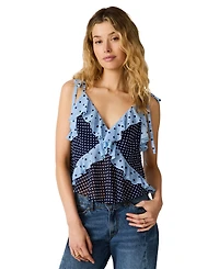 Steve Madden Women's Adalina V-Neck Top