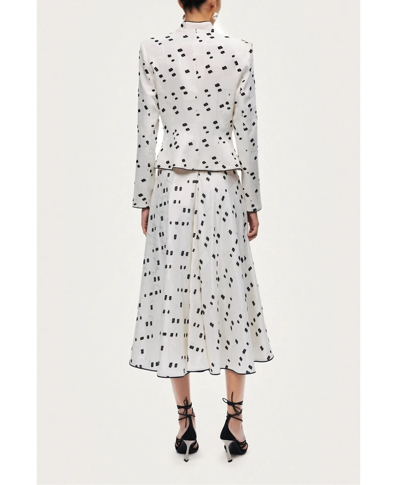 Nocturne Women's Printed Tailored Jacket