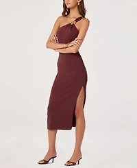 Astr the Label Women's Sleeveless One-Shoulder Bodycon Dress