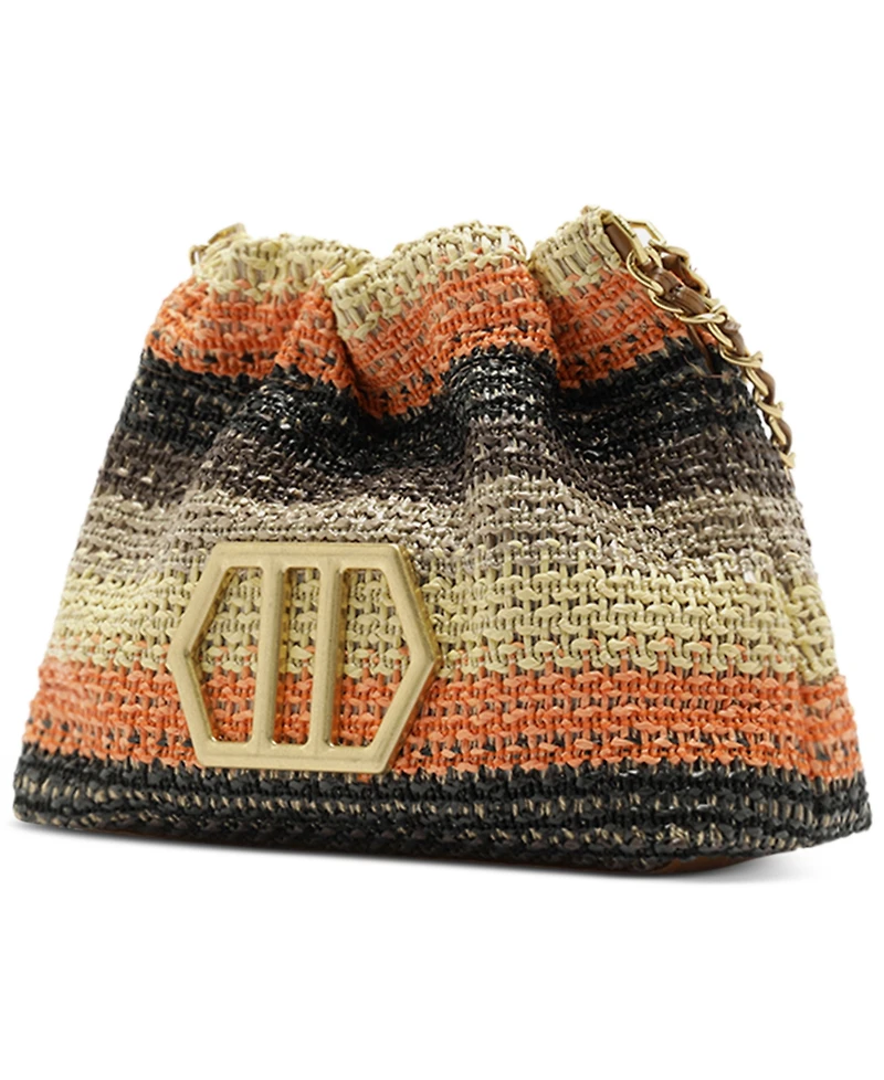 Arezzo Jackie Mini Snap Button Crossbody Handbag