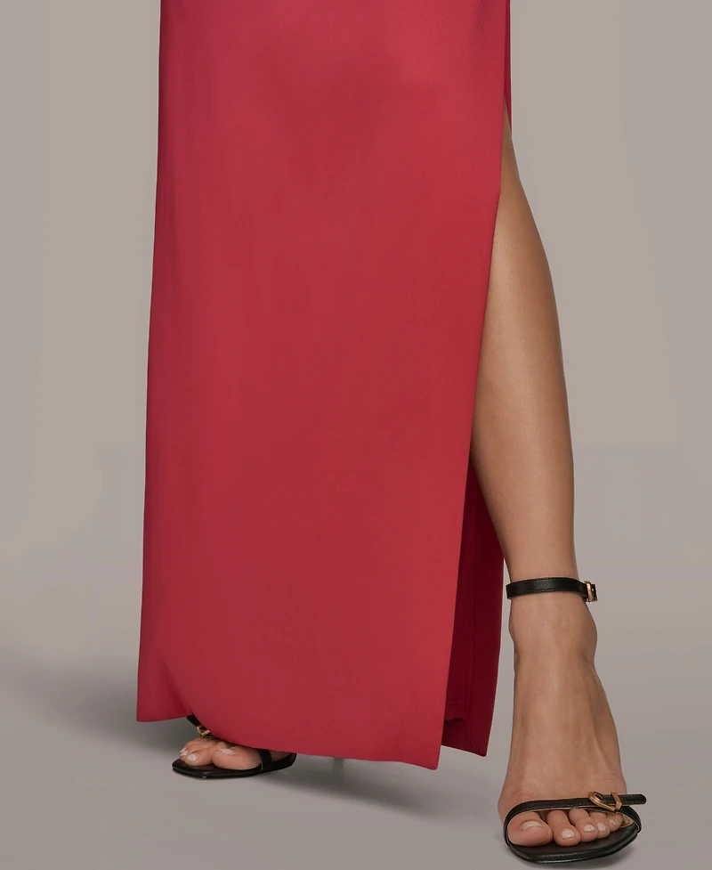 Donna Karan New York Women's Ruched Strapless Gown