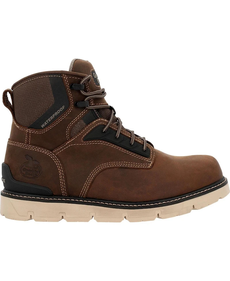 Georgia Boot Men's Carbon Flex Wedge Waterproof Work Boot