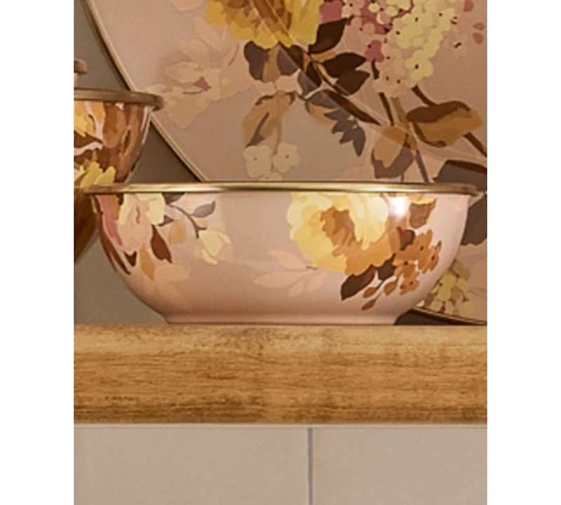 MacKenzie-Childs Wild Rose Mauve Everyday Bowl