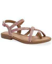 Style & Co Women's Riverr Raffia Flat Sandals, Macy's Exclusive